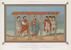 Saint Paul annonçant l
