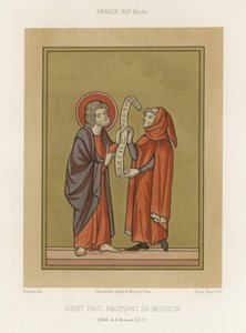 Saint Paul recevant sa mission - French School