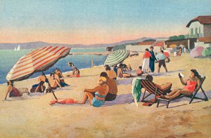 Saint-Tropez : La plage de la bouillabaisse