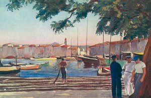Saint Tropez : Le port - French School