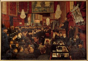 Vente aux enchères au 19e siècle Peinture anonyme de l