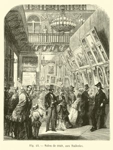 Salon de 1849, aux Tuileries
