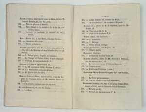 Entrée du catalogue du Salon des Refusés pour Le Bain de Manet (Déjeuner sur l