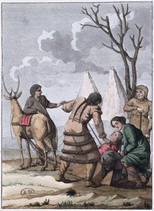 Mariage Samoyède, 1811 - French School
