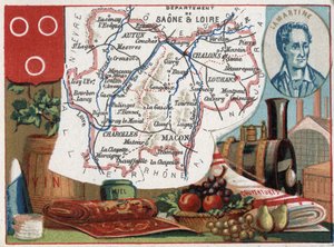 Saône-et-Loire (71), Bourgogne, France. Portrait d