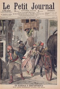 Scandale à Constantinople, deux jeunes musulmanes s