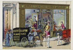 Biscuits Scapini Milanese, Paris - French School