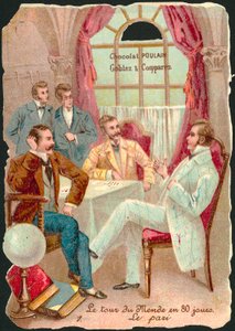 Scène de Le Tour du monde en quatre-vingts jours, par Jules Verne