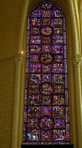 Scène de la vie de Saint Martin, cathédrale de Chartres - French School