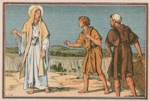 Scène de la vie de Jésus - French School