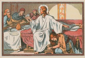 Scène de la vie de Jésus - French School