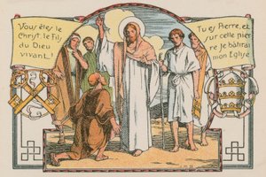 Scène de la vie de Jésus - French School