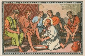 Scène de la vie de Jésus - French School
