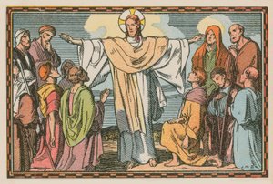 Scène de la vie de Jésus