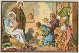 Scène de la vie de Jésus - French School