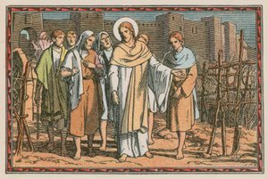Scène de la vie de Jésus - French School