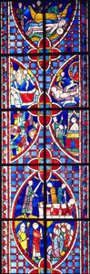 Scène de la vie de Saint Vincent, 1245-7