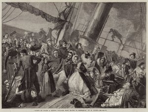 Scène à bord d