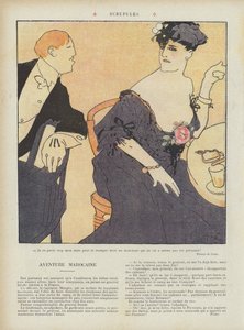 Scrupules. Illustration pour Le Rire - French School