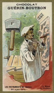 Maillet de sculpteur - French School