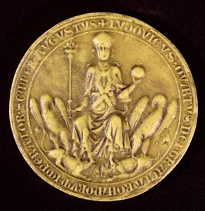 Sceau de Louis IV de Bavière (1287-1347) 13e-14e siècle - French School