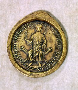 Sceau de Philippe III (1245-85) le Hardi, 1272 - French School
