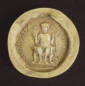 Sceau de Philippe I (1052-1108) 1082