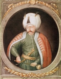 Selim I (1466-1520) dit Yavuz le Terrible, Sultan 1512-20 - French School