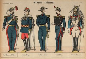 Officiers militaires français supérieurs - French School