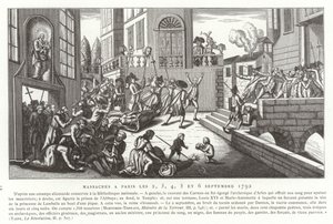 Massacres de septembre, Paris, Révolution française, 1792 - French School