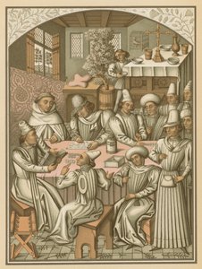 Règlement de comptes par la Confrérie de Charité-Dieu et Notre-Dame de la Récupération de Rouen, 1466 - French School