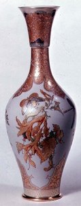 Vase de Sèvres, exposé en 1851 (porcelaine) - French School