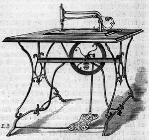 Machine à coudre - French School