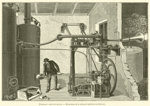 Signaux acoustiques, Mecanisme de la sirene et interieur du batiment - French School