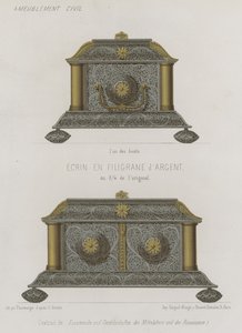 Coffret en filigrane d