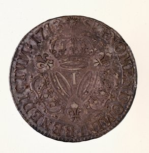 Écu français en argent, règne de Louis XIV