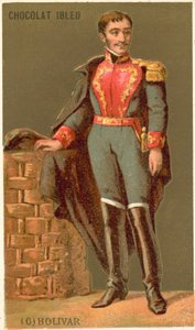 Simón Bolívar, chef militaire et politique vénézuélien - French School