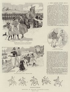 Croquis aux stations balnéaires belges - French School