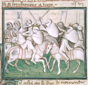 La bataille de Crécy, c.1410