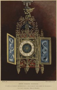 Petite horloge murale - French School