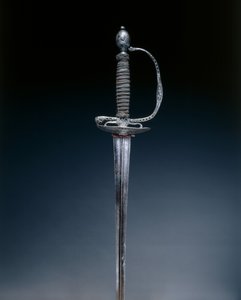 Petite épée, fin des années 1600 - French School