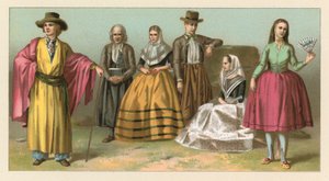Costume espagnol - French School