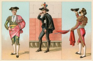 Costume espagnol - French School