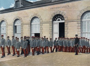 École spéciale militaire de Saint-Cyr (Saint Cyr), service intérieur : Sortie de l