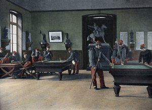 École spéciale militaire de Saint-Cyr, service intérieur : Salle de jeux - French School