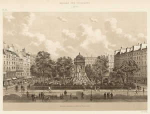 Square des Innocents, 1878