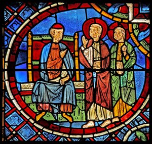 Saints Simon et Jude devant Warardac - French School