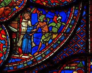 Saint Antoine : attaqué par des démons - French School