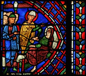 Saint Apollinaire : guérit la femme du tribun - French School