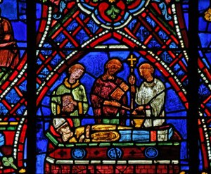 Saint Apollinaire : ses funérailles - French School